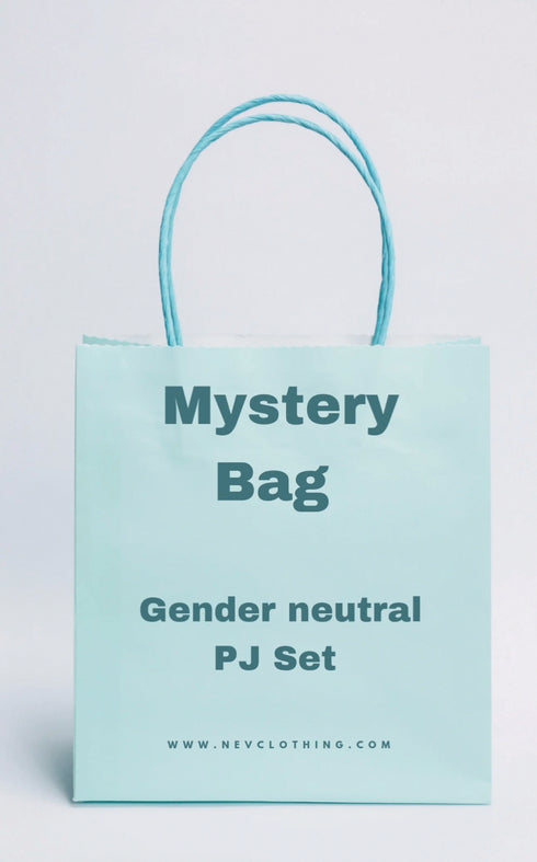 Mystery Gender Neutral Long sleeve top/pant Pajama set: 2Pj Set in each bag